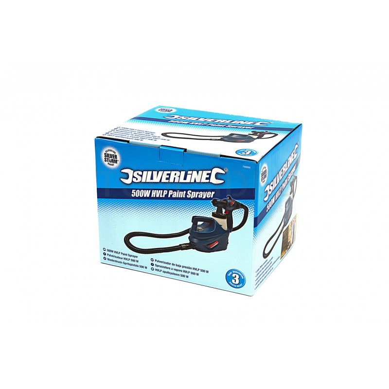 Silverline 500 w hvlp spraysystem Silverline 500 w hvlp spraysystem