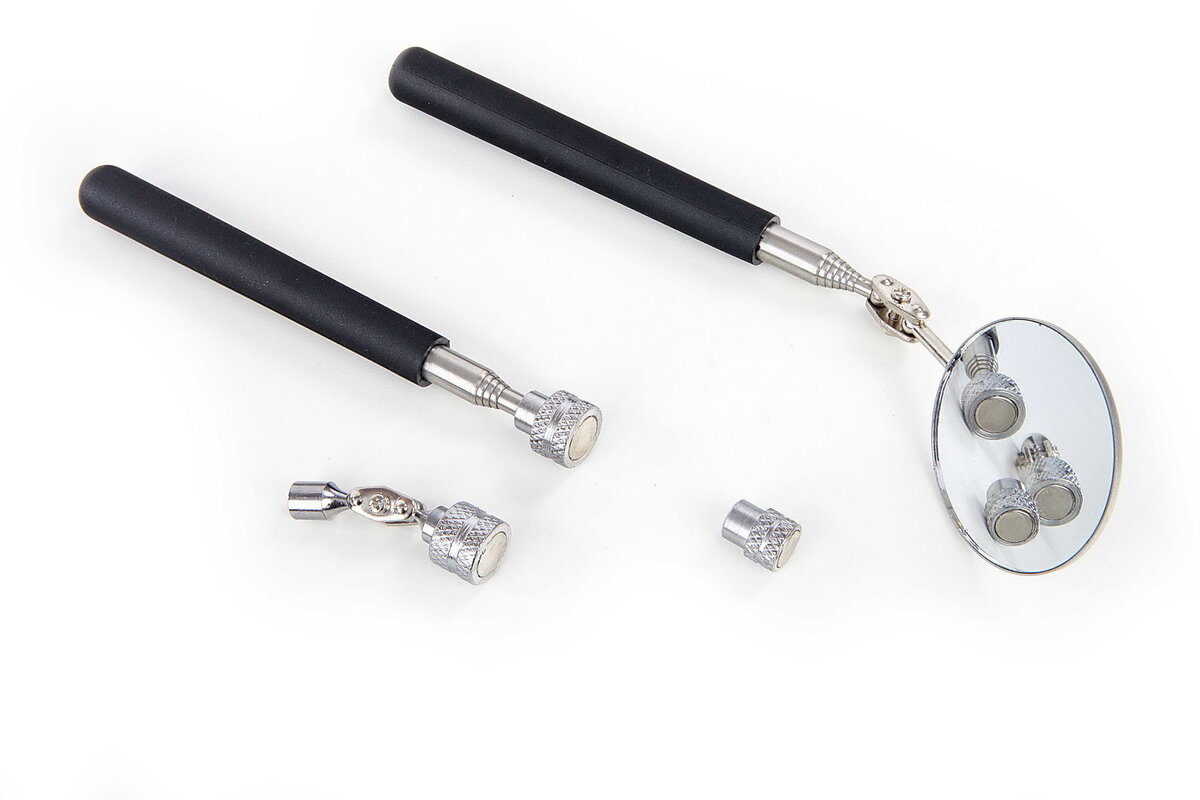 HBM 5 Piece Telescopic Magnet Pick Up og Speil Set