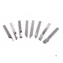 HBM 8 stykke HSS meiselsett HBM 8 stykke HSS meiselsett