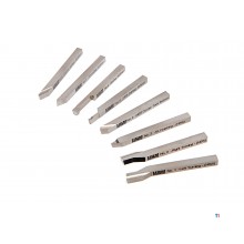 HBM 8 stykke HSS meiselsett HBM 8 stykke HSS meiselsett