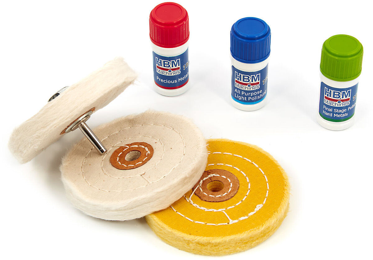 HBM 7 Delige Polijstset