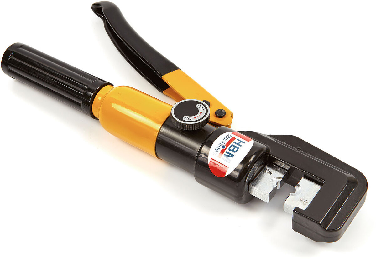 HBM 6 Ton Hydraulisk Krimpverktøy 4 - 70 mm2 HBM 6 Ton Hydraulisk Krimpverktøy 4 - 70 mm2