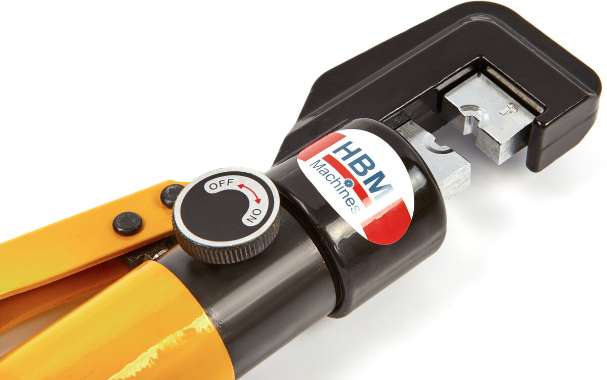 HBM 6 Ton Hydraulisk Krimpverktøy 4 - 70 mm2 HBM 6 Ton Hydraulisk Krimpverktøy 4 - 70 mm2