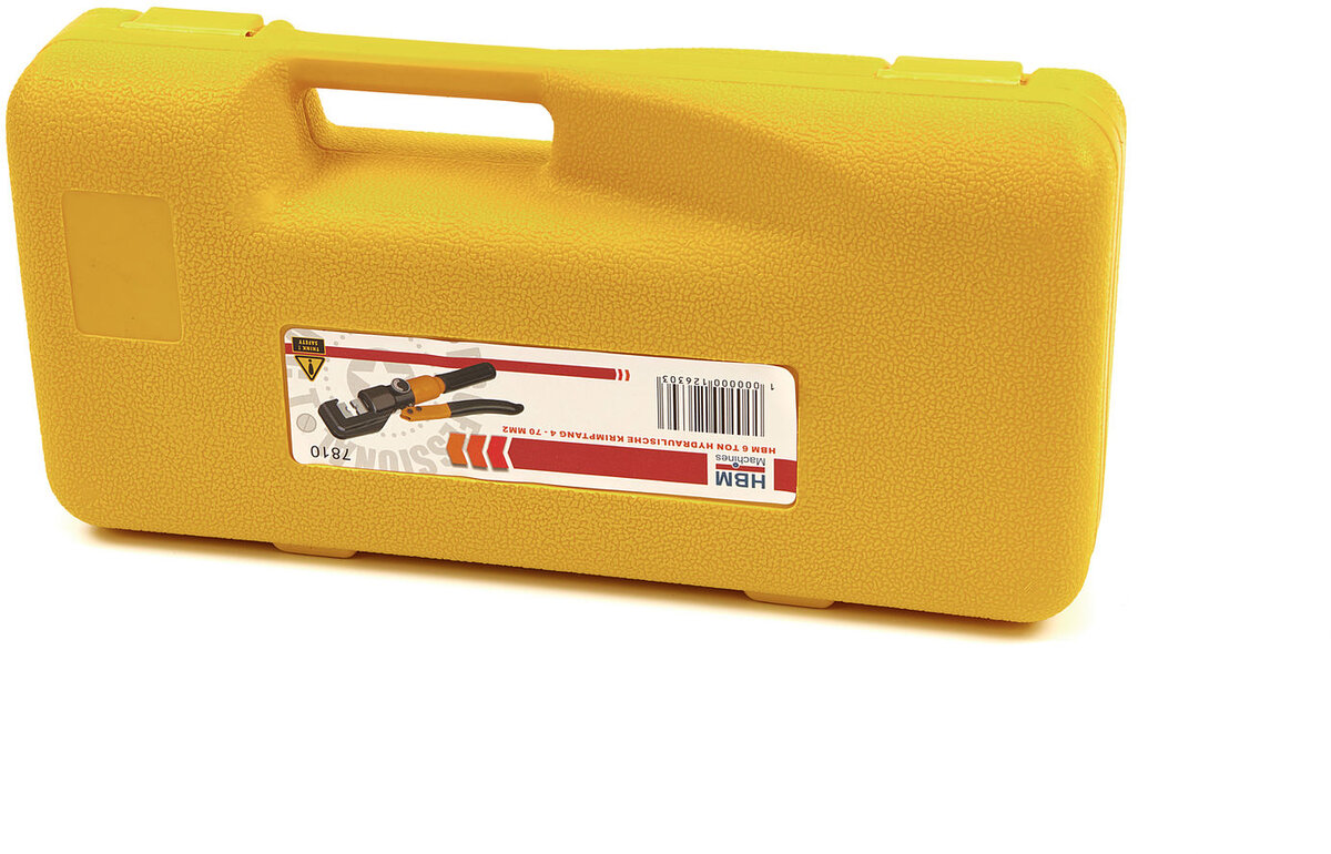 HBM 6 Ton Hydraulisk Krimpverktøy 4 - 70 mm2 HBM 6 Ton Hydraulisk Krimpverktøy 4 - 70 mm2