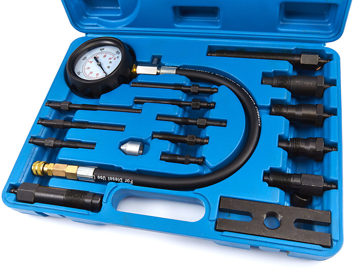 HBM Compressietester  voor Dieselmotoren