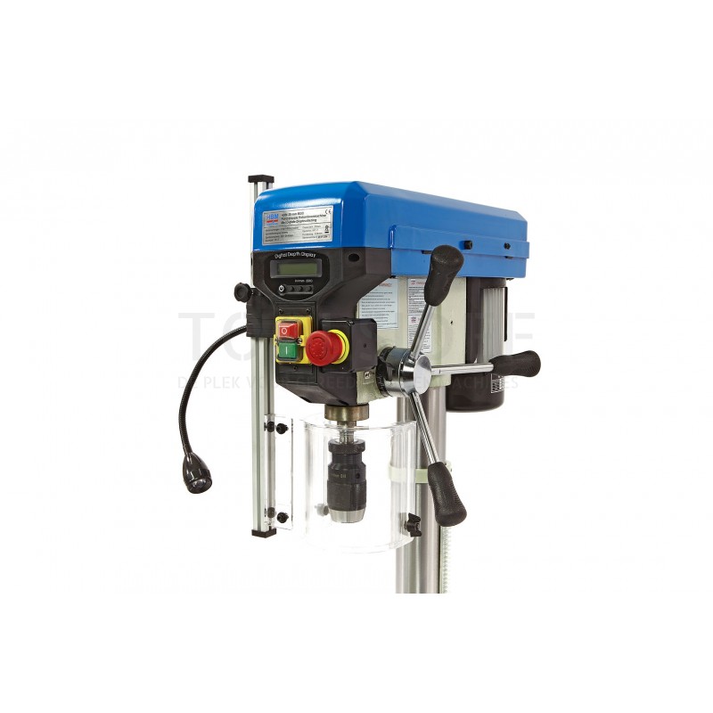 HBM 20 mm. professional drill press with digital depth readout