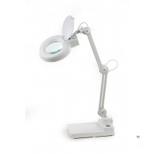 Hbm justerbar forstørrelseslampe med LED-belysning, bordmodel