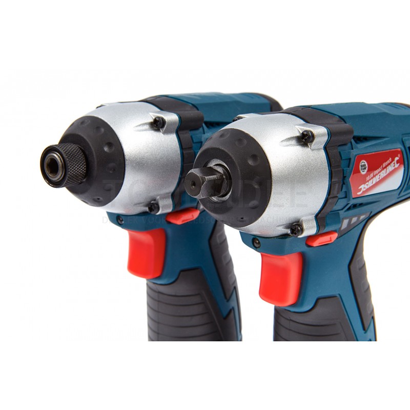 Silverline 10.8 battery impact wrench and screwdriver