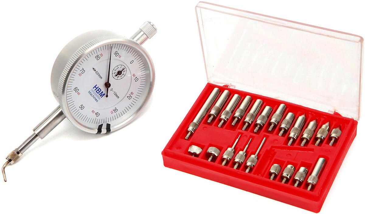 HBM 22-stykke forlengelsespennsett for oppringingsindikator