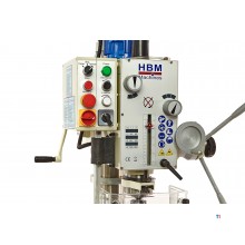 HBM 40 mm. professional gear driven drill press