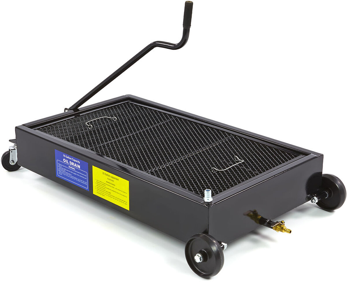 HBM 60 liter oljesump - dryppskuff