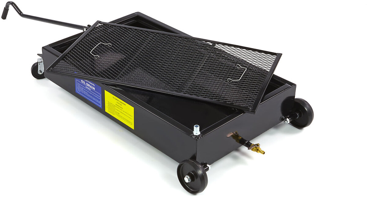 HBM 60 liter oljesump - dryppskuff