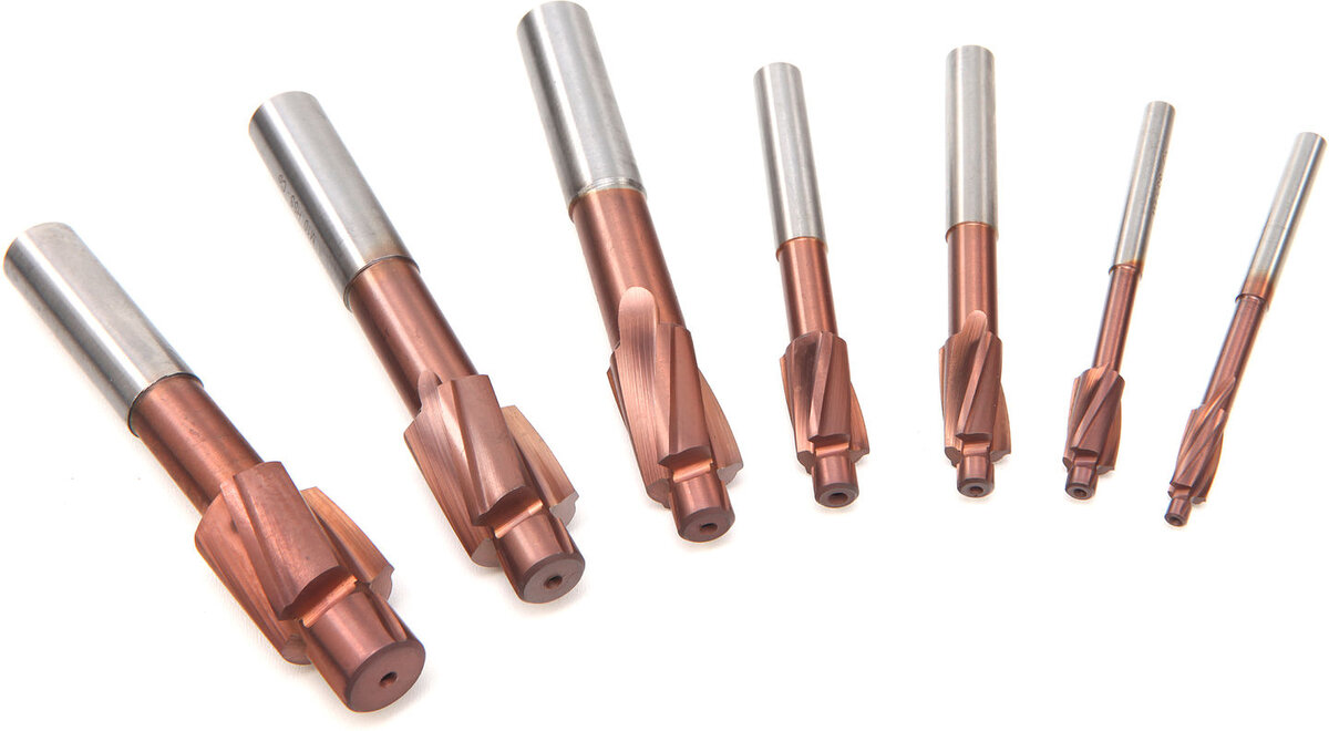 HBM 7-stykke HSS - 5% kobolt Inbus-tennskrue sett