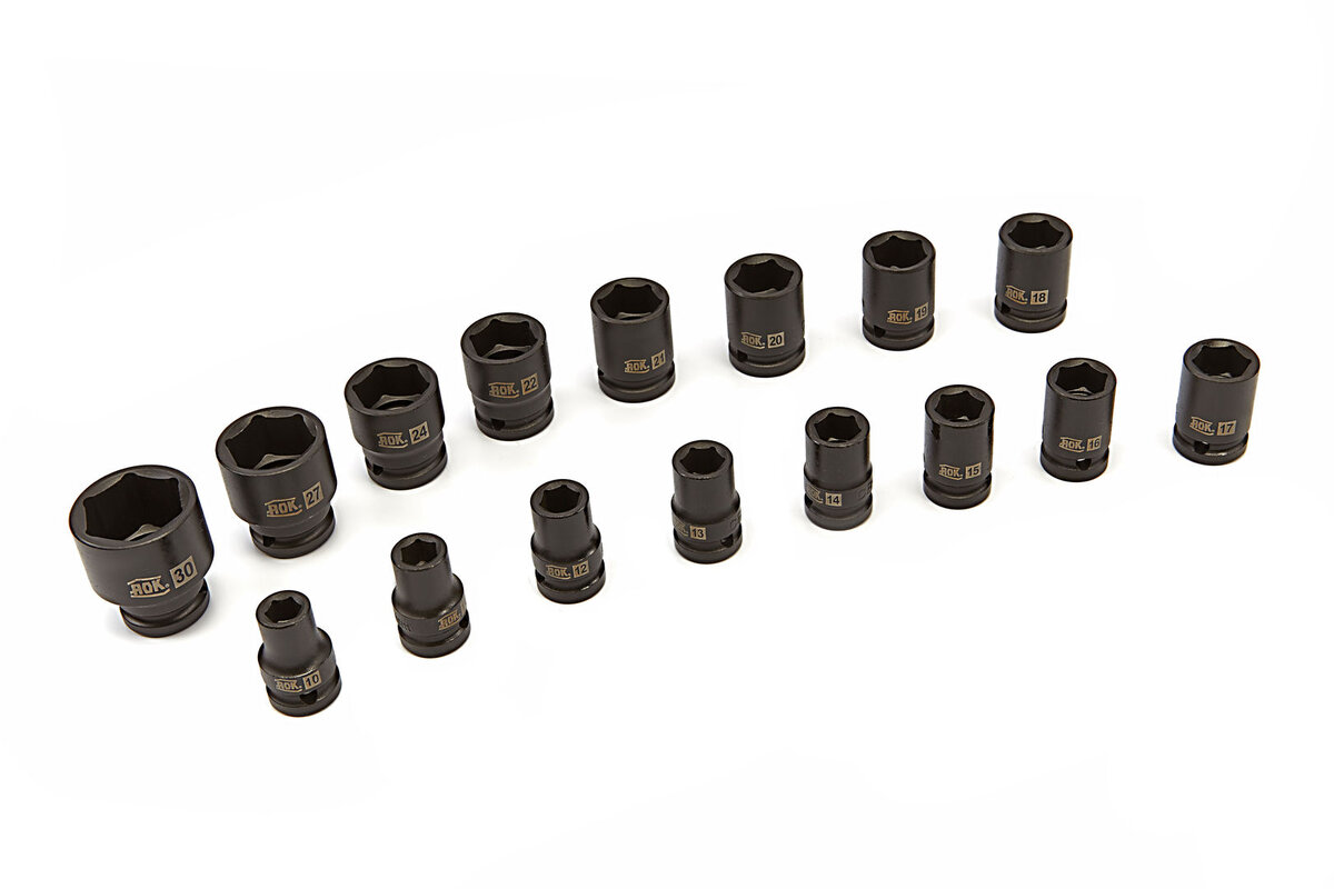 AOK 16 delige 1/2 Krachtdoppenset