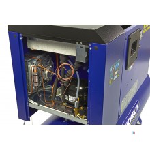 Michelin 10 PK 500 Liter Gedempte Compressor MCXD 988/500 N MET DROGER