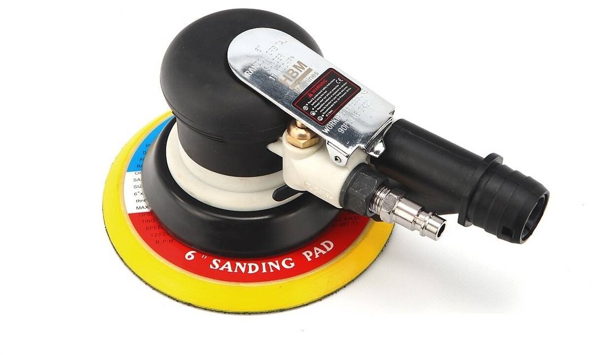 HBM 150 mm. Profi Pneumatische Vacuum Schuurmachine