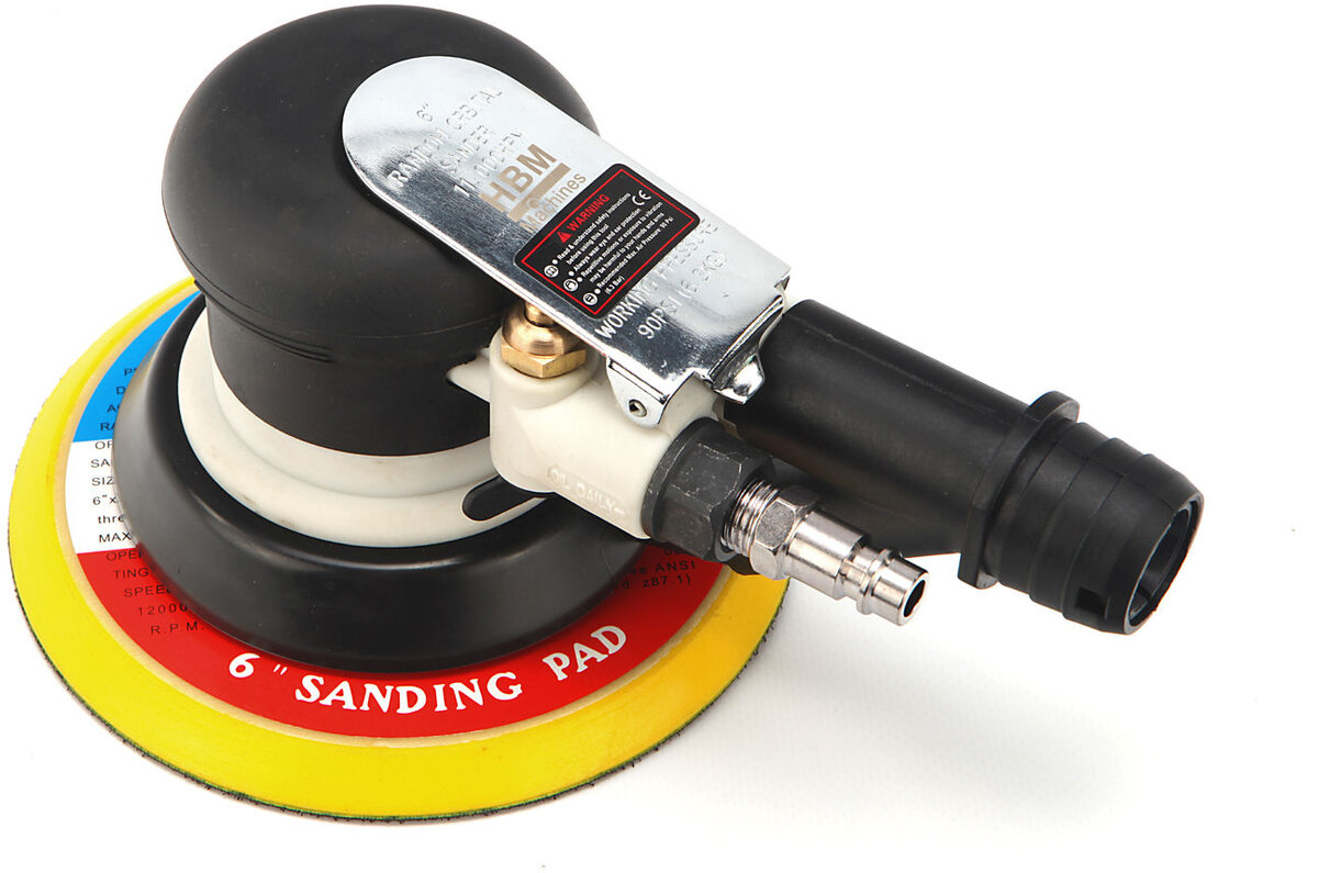 HBM 150 mm. Profi Pneumatische Vacuum Schuurmachine