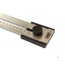 HBM scratch off ruler 300 mm. model 1