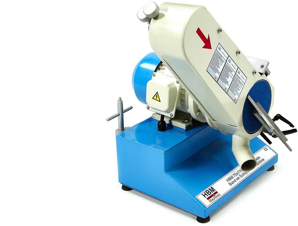 HBM 75 x 1180 profesjonell belte- og skivester HBM 75 x 1180 profesjonell belte- og skivester