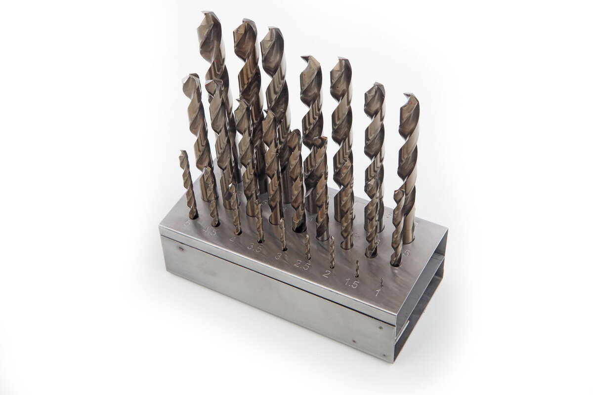 HBM RVS Borenstandaard 1-13mm