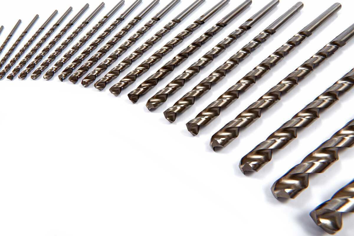 Hbm hss metallborr extra långa