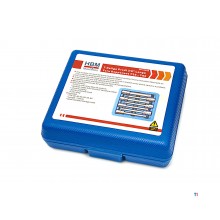HBM 7-delt profesjonell 3/8 lang TORX-sokkel T25 - T60 HBM 7-delt profesjonell 3/8 lang TORX-sokkel T25 - T60