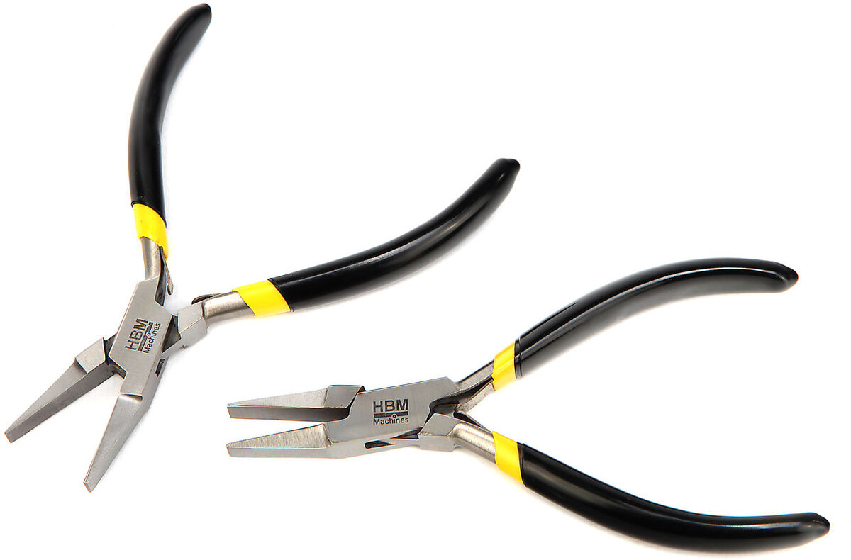 HBM rustfritt stål presisjonstenger med flatkjeven HBM rustfritt stål presisjonstenger med flatkjeven