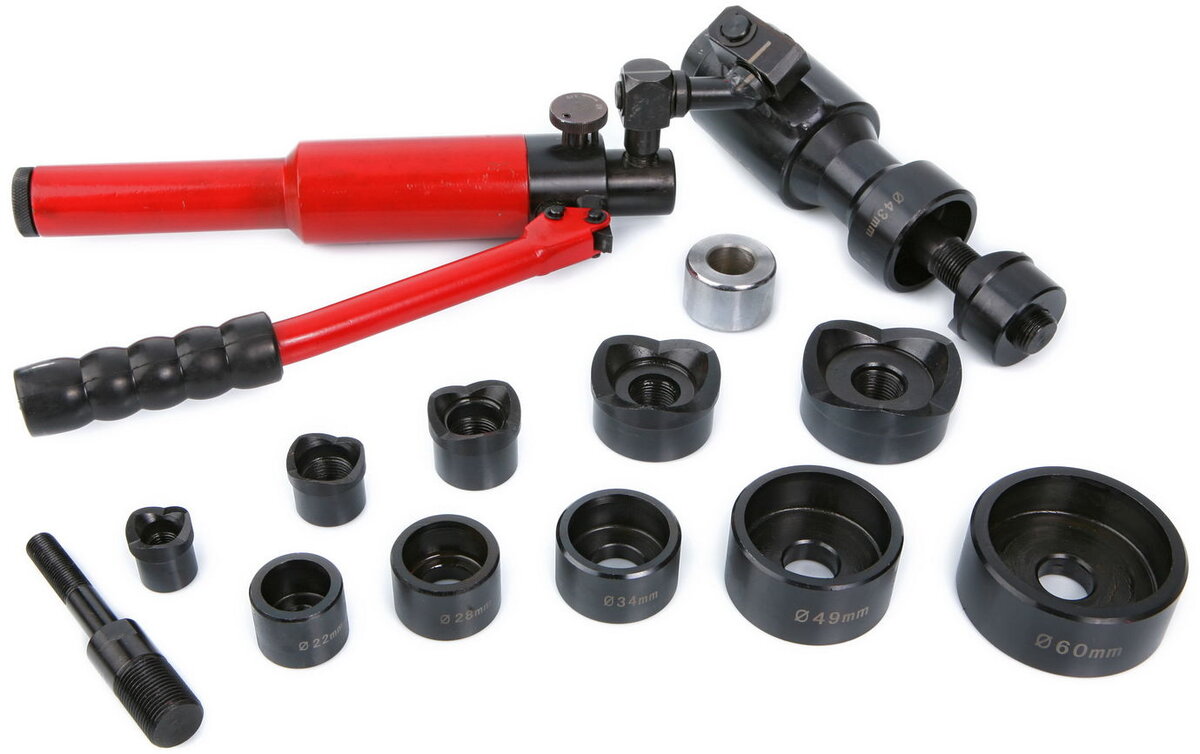 HBM Hydraulische Plattenstanze (8 Tonnen)