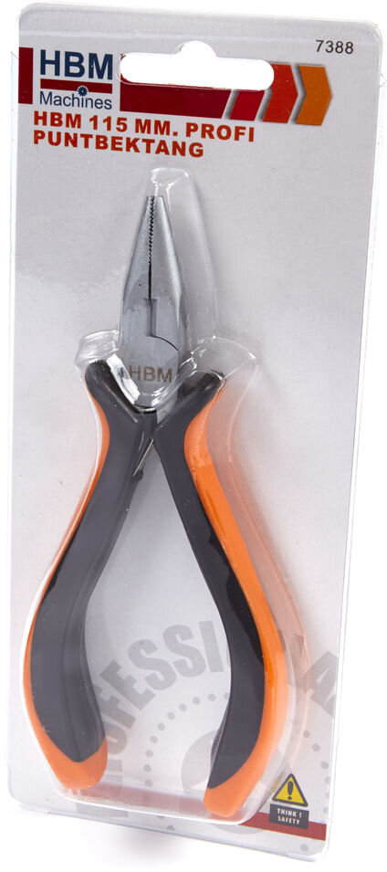 HBM 130 mm. professional needle nose pliers HBM 130 mm. professional needle nose pliers
