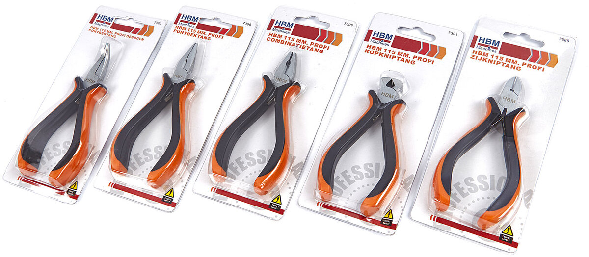 HBM 130 mm. professional needle nose pliers HBM 130 mm. professional needle nose pliers