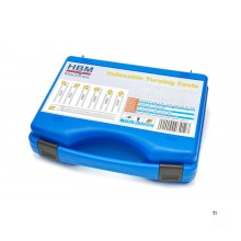 HBM 7 Delige Beitelset Met HM Wisselplaten