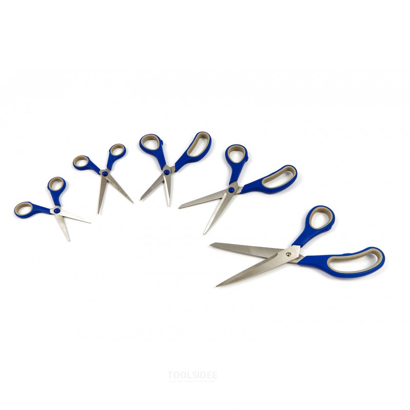 Silverline 5-piece scissors set