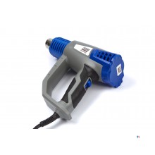 HBM Justerbar Hot Air Gun Deluxe 2000 Watt inkludert 6 tilbehør
