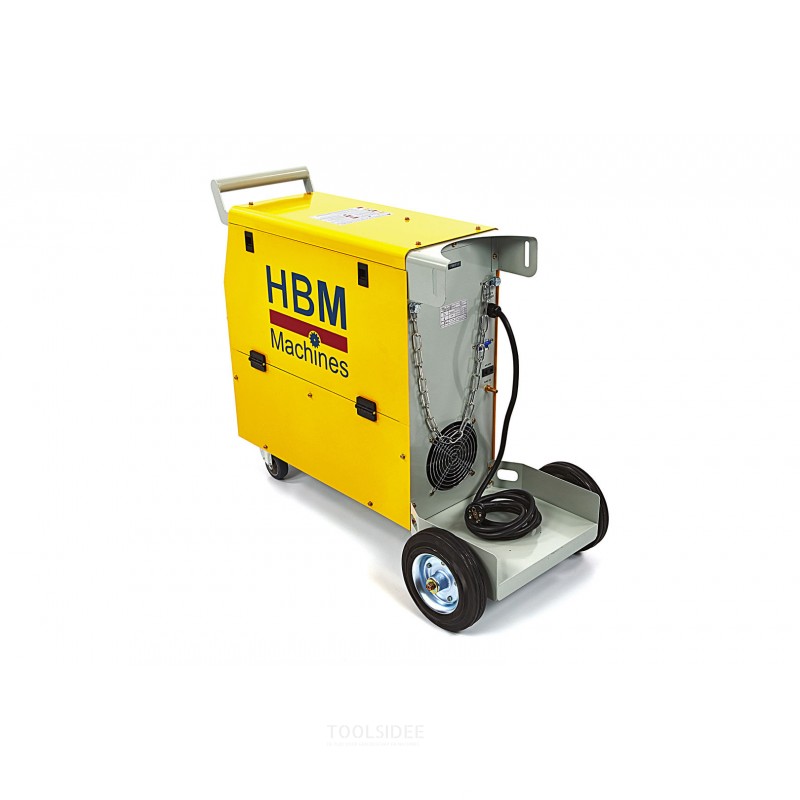 HBM MIG 250 Profi-Schweißgerät mit Digitalanzeige und IGBT-Technologie