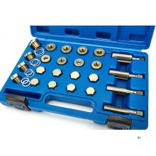 HBM 64-osainen kierrekorjaussarja öljyn tyhjennystulppa M13 - M20 HBM 64-osainen kierrekorjaussarja öljyn tyhjennystulppa M13 - M20