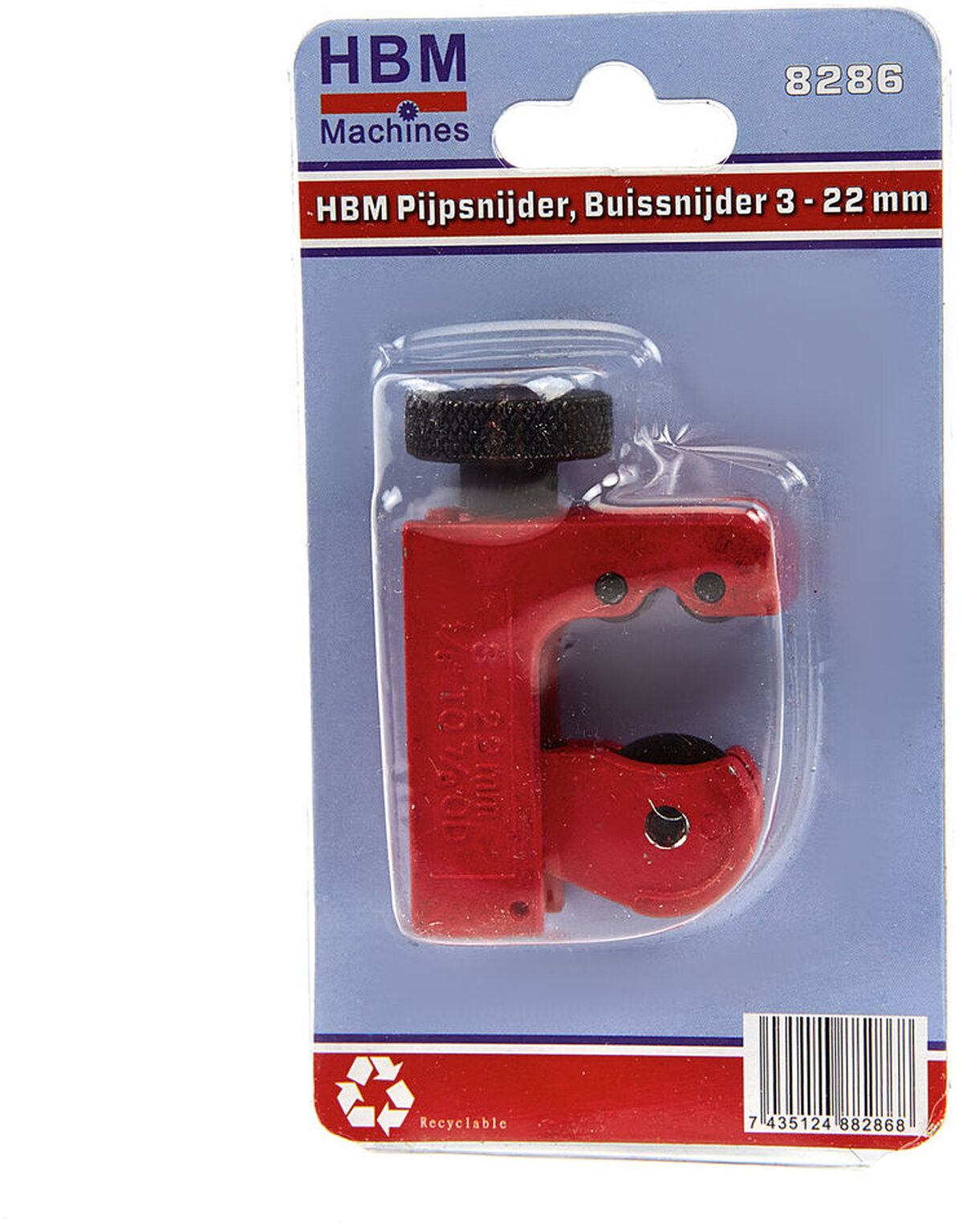 HBM Pipe Cutter, Pipe Cutter 3 - 22 mm.