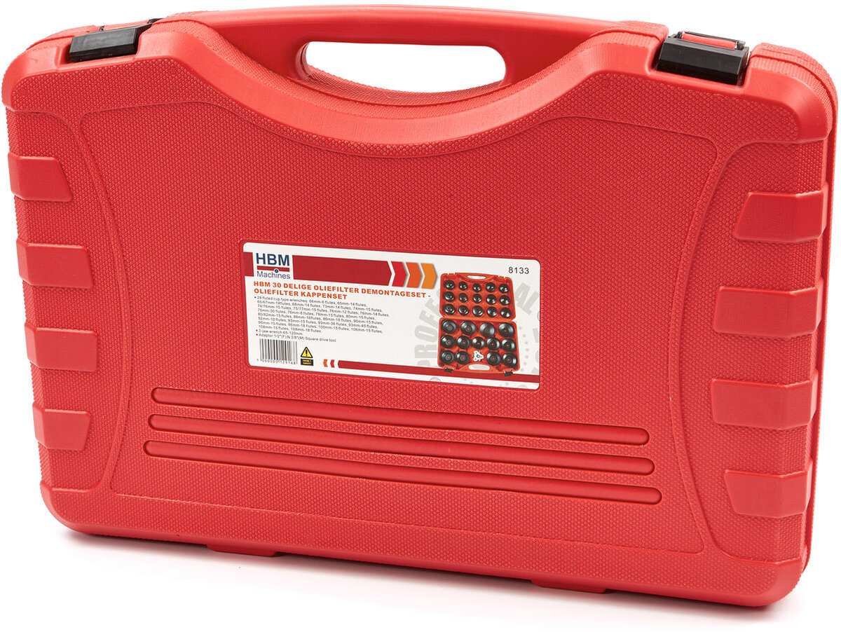 HBM 30-piece oil filter disassembly set - oil filter cover set HBM 30-piece oil filter disassembly set - oil filter cover set