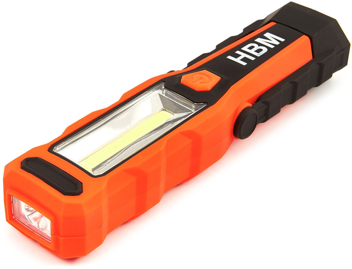 HBM Professional oppladbart LED-lommelykt 280 Lumen Modell 1