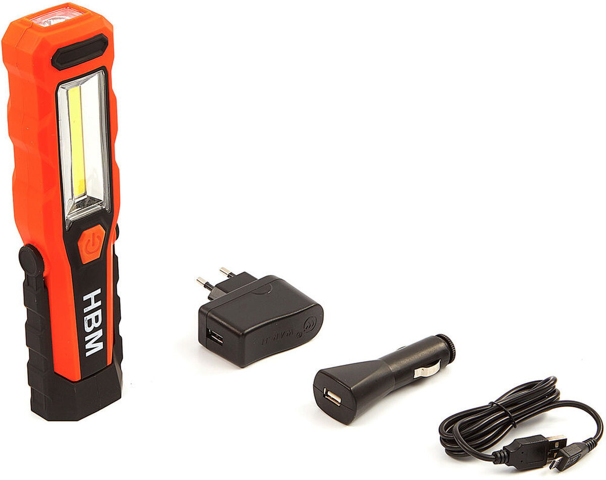 HBM Professional oppladbart LED-lommelykt 280 Lumen Modell 1