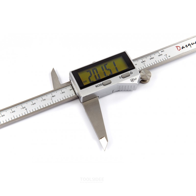 Dasqua professional ip67 300 mm digital caliper is water resistant
