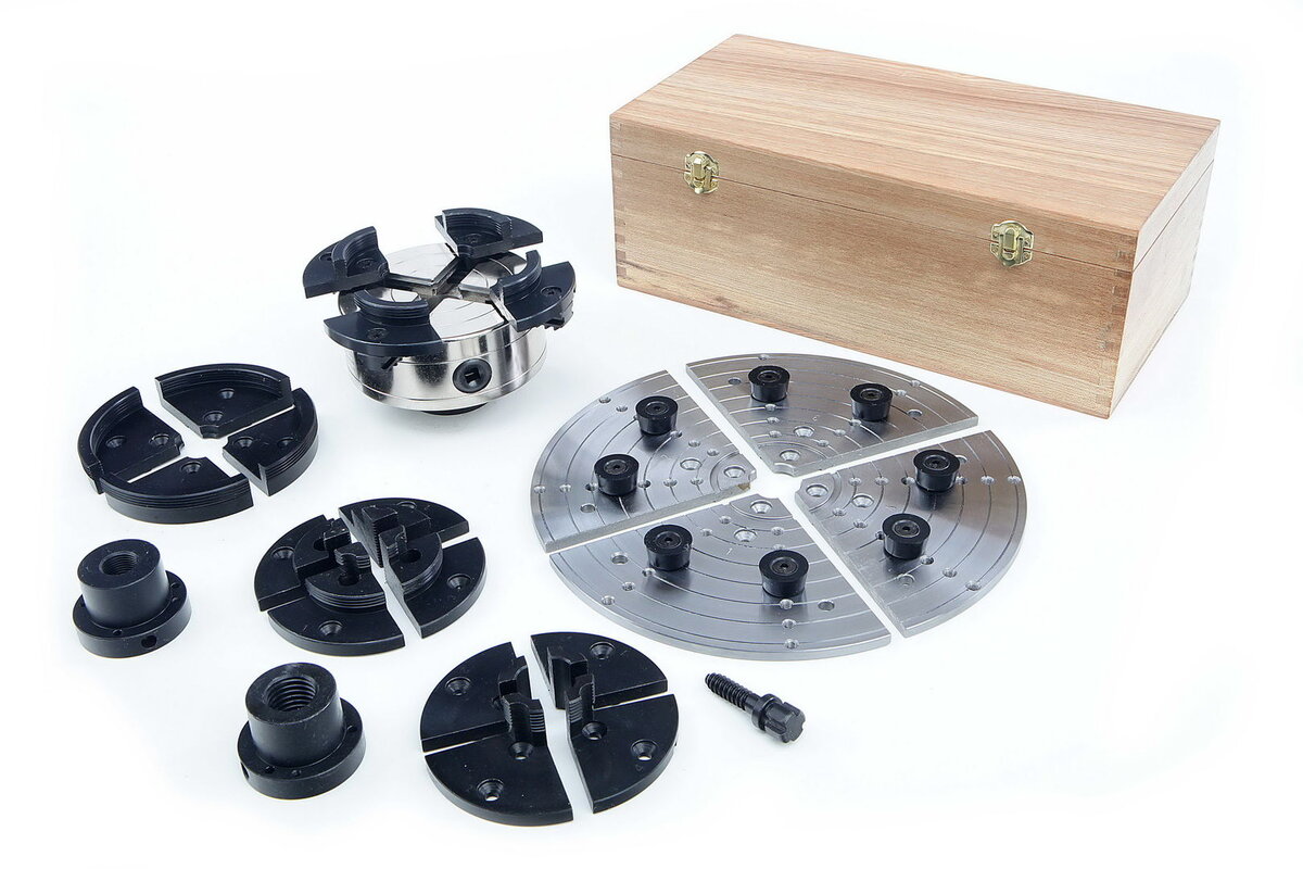 HBM CK 6 - 4 H Wood chuck for tre dreiebenk