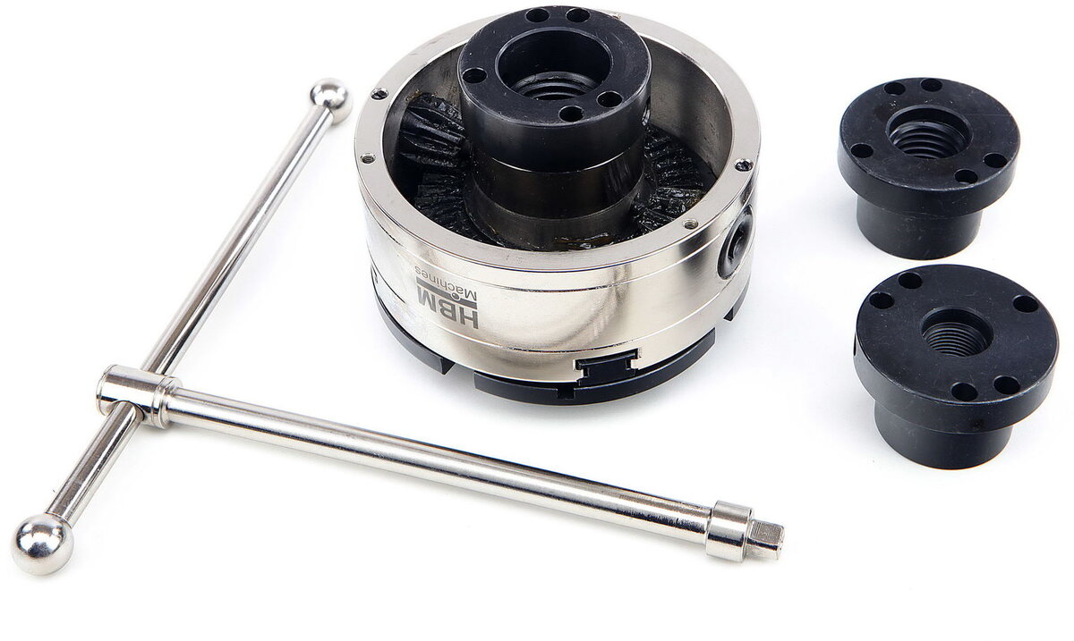 HBM CK 6 - 4 H Wood chuck for tre dreiebenk