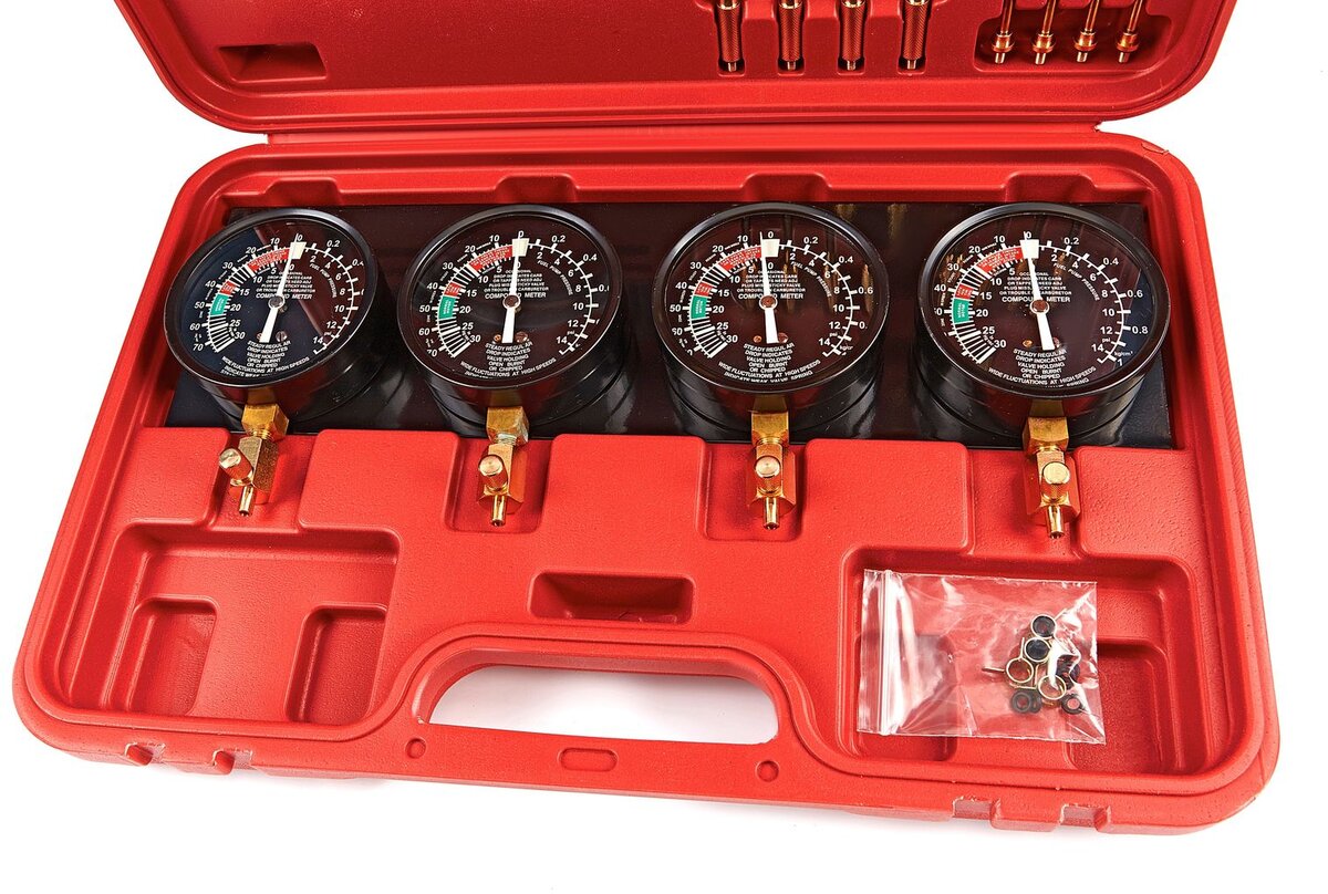 Hbm förgasarsynkronisering inställd 4-klocka