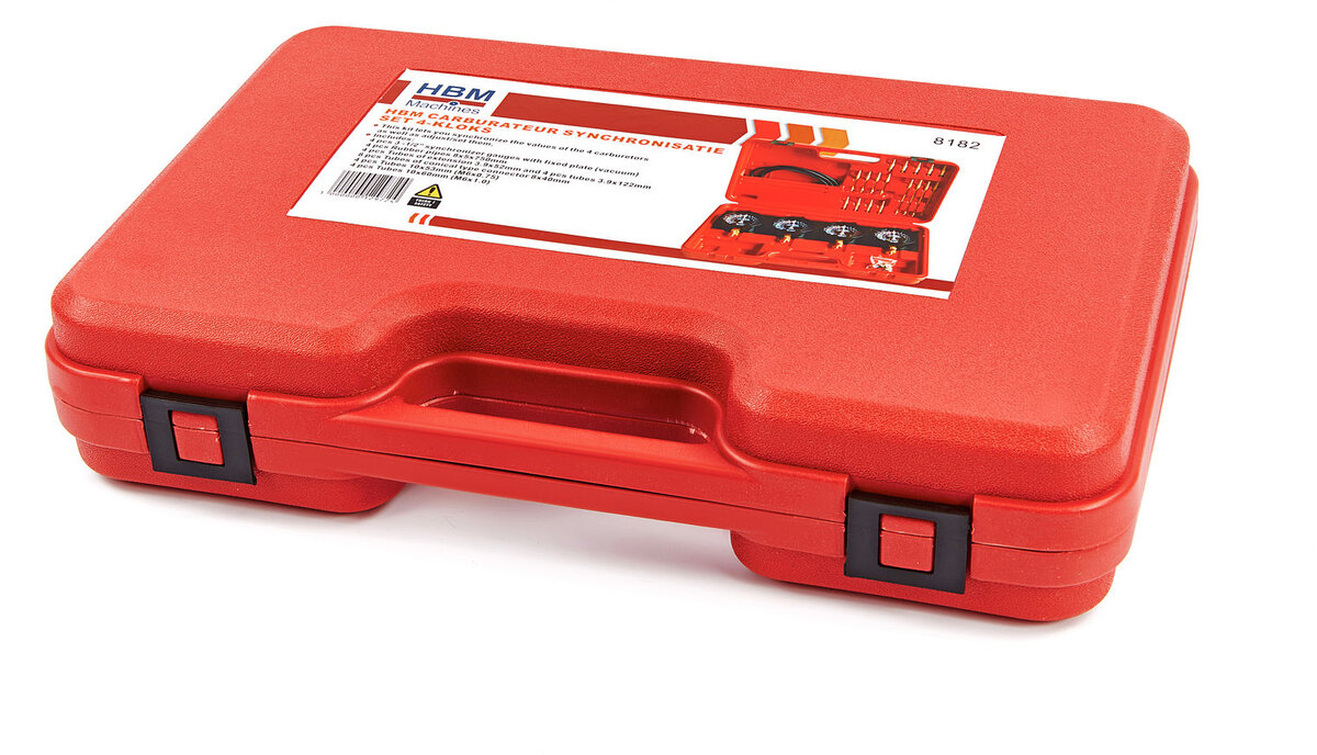 Hbm förgasarsynkronisering inställd 4-klocka