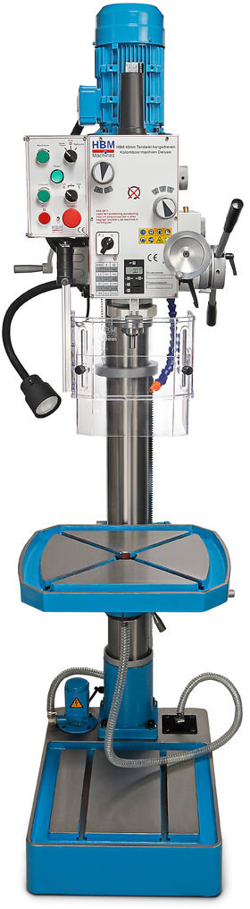 HBM 40 mm. Geardrevet kolonne boremaskinen Deluxe 400V HBM 40 mm. Geardrevet kolonne boremaskinen Deluxe 400V
