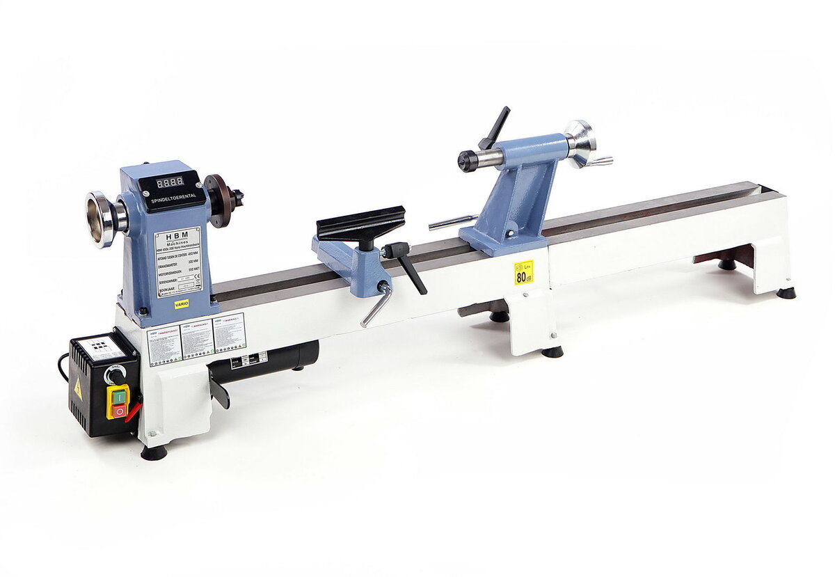 HBM extension for HBM 450 wood lathe