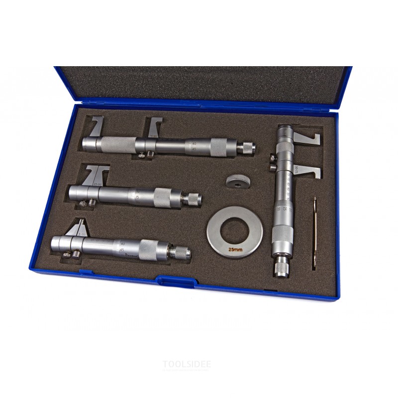 Dasqua professional 4-part analogue inner micrometer set