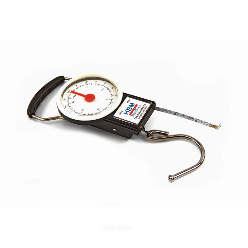 HBM 32 kilo hanging scale with measuring tape