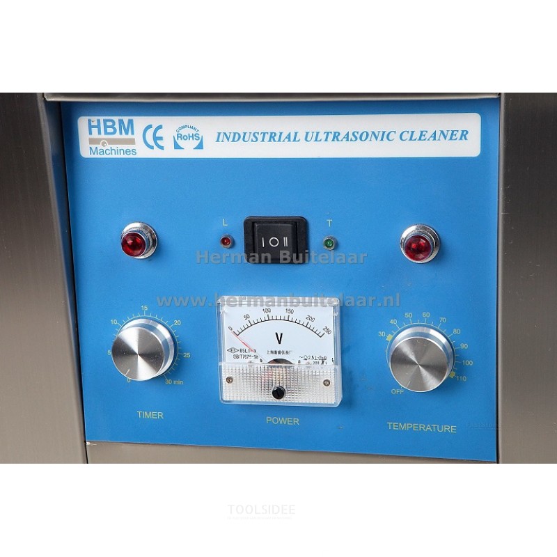 Limpiador industrial HBM 240 litros por ultrasonidos