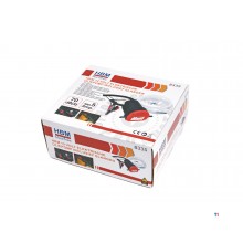 HBM 12 Volt Elektrisk Oljepumpe, Vevhuspumpe Inkludert Slanger